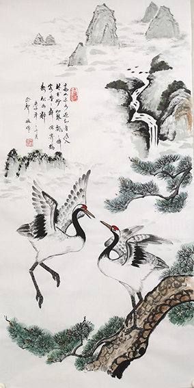 笔墨传经典功勋耀中华--中国当代极具创作力的新文艺书画名家佘声俊